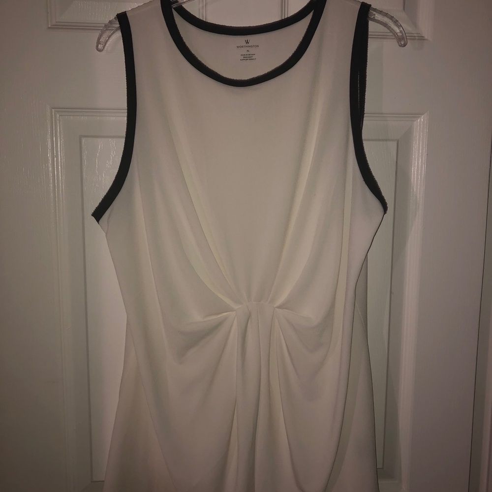 Worthington Formal Black/White Top